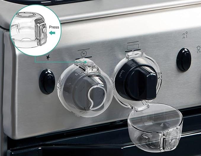 6 Pack Lavo© Safer Home Stove Gas Locks