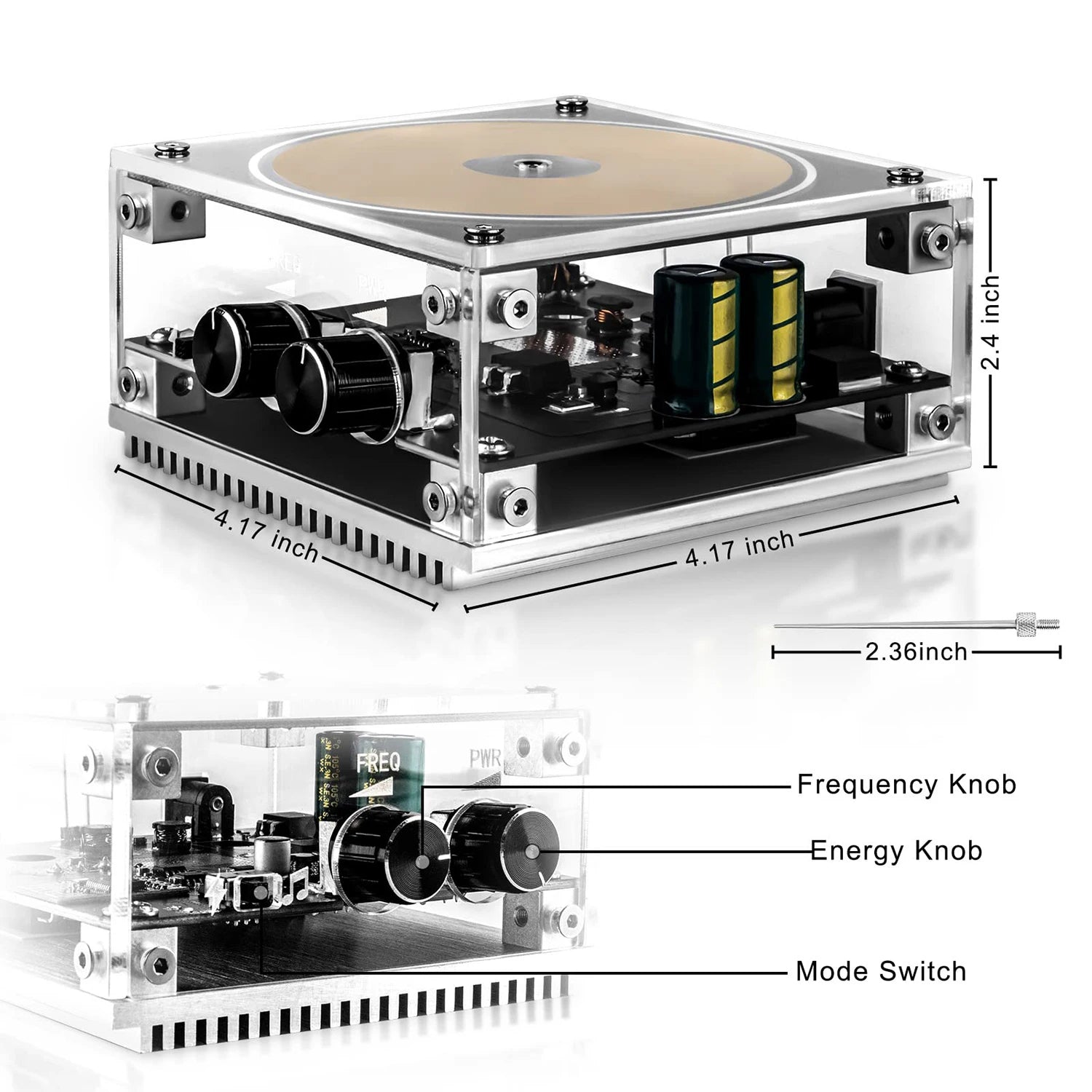 Mini Lightning Music Box Tesla Arc