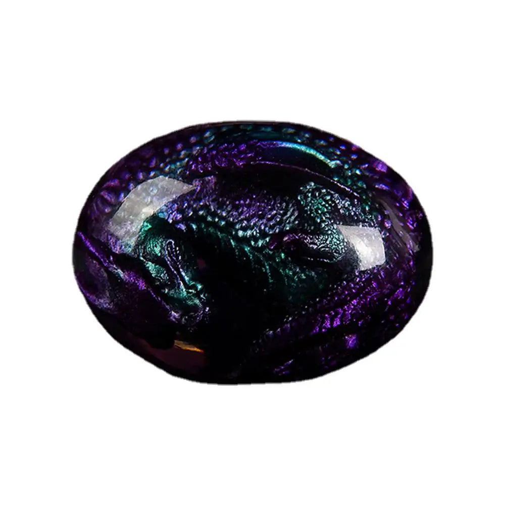 Resin Purple Lava Dragon Egg Purple Octopus Eight Claw Base Ornaments Resin Crafts Gifts To Friends For Desktop Ornaments Gifts